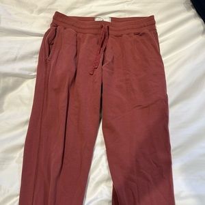 Reigning Champ Sweatpants Red Large